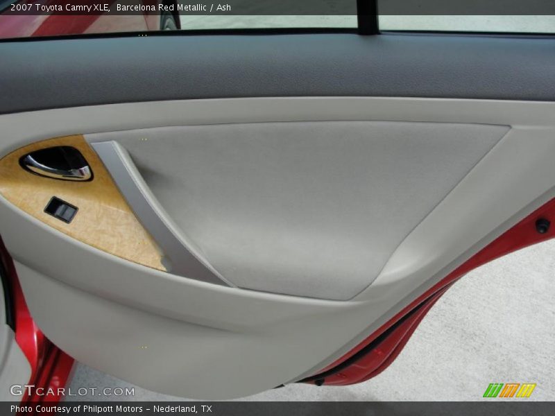 Barcelona Red Metallic / Ash 2007 Toyota Camry XLE