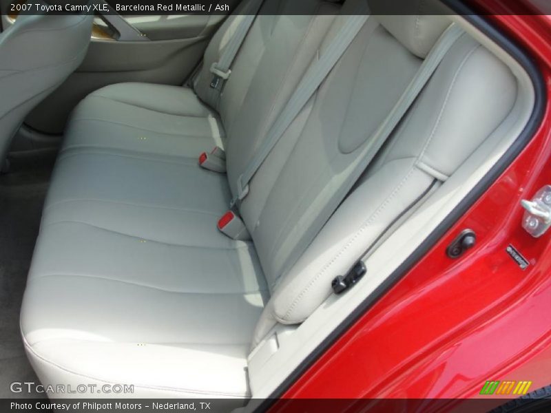 Barcelona Red Metallic / Ash 2007 Toyota Camry XLE