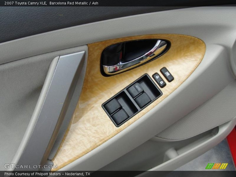 Barcelona Red Metallic / Ash 2007 Toyota Camry XLE