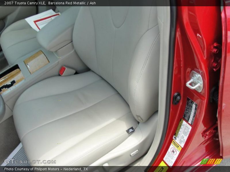 Barcelona Red Metallic / Ash 2007 Toyota Camry XLE
