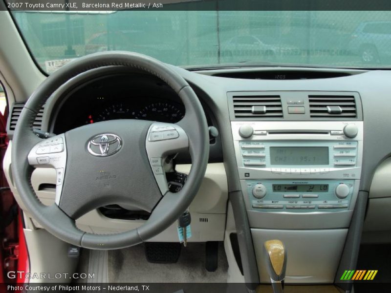 Barcelona Red Metallic / Ash 2007 Toyota Camry XLE