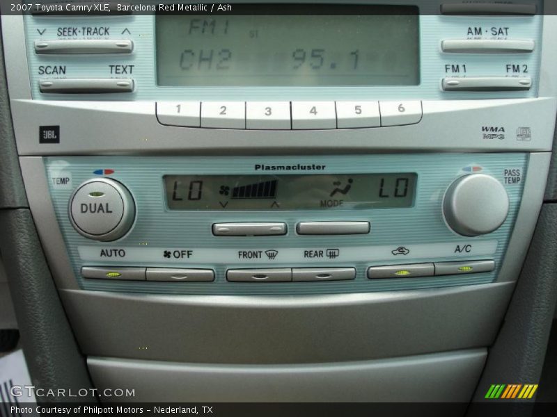 Barcelona Red Metallic / Ash 2007 Toyota Camry XLE