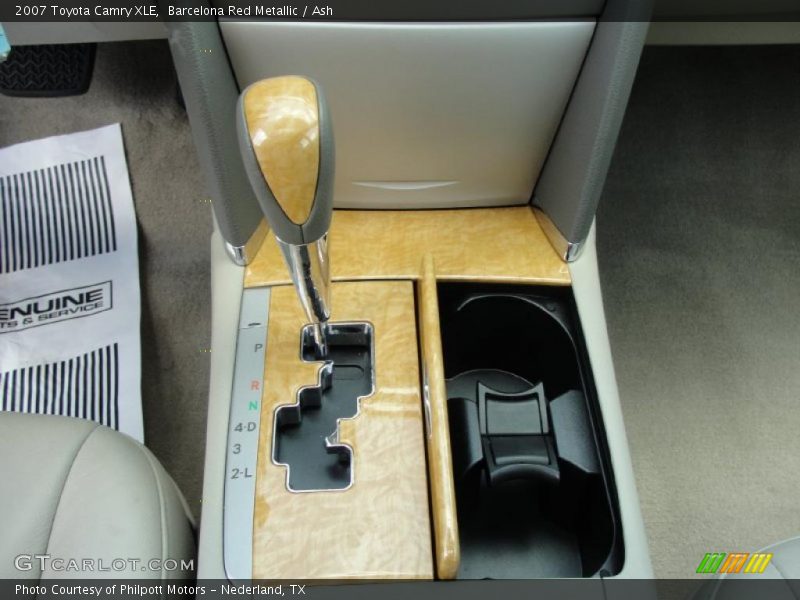 Barcelona Red Metallic / Ash 2007 Toyota Camry XLE