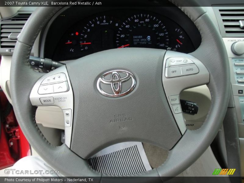 Barcelona Red Metallic / Ash 2007 Toyota Camry XLE