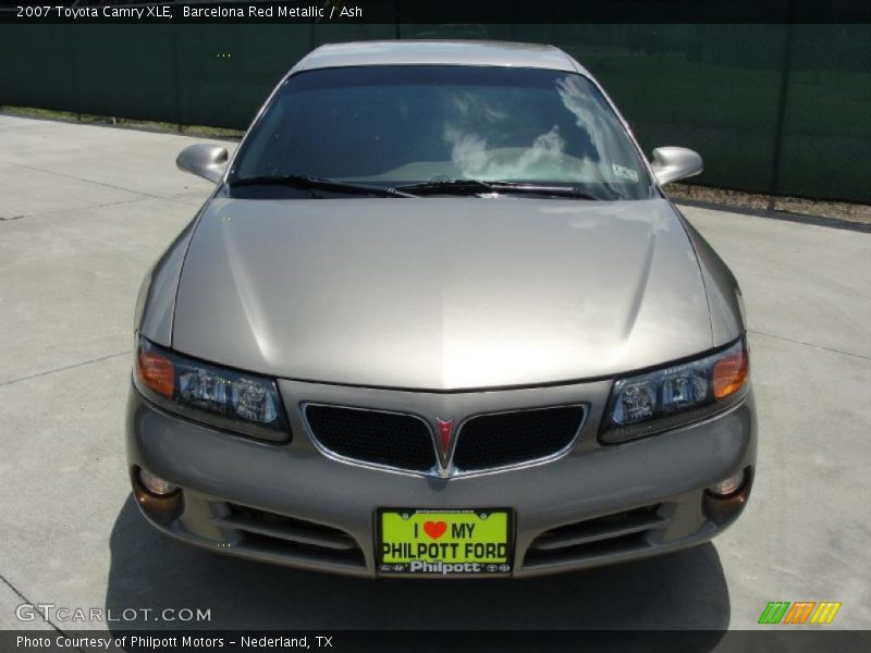 Barcelona Red Metallic / Ash 2007 Toyota Camry XLE