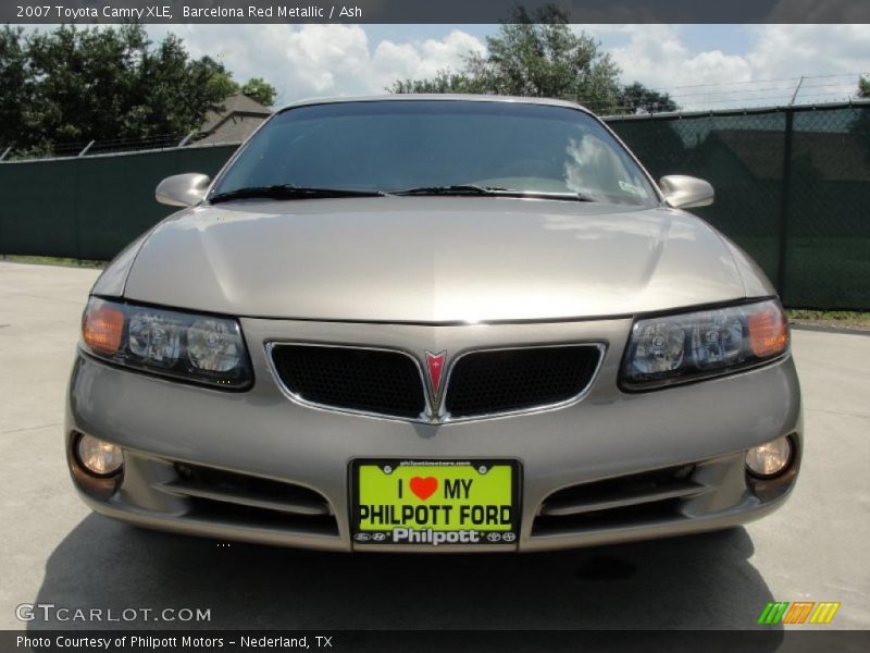 Barcelona Red Metallic / Ash 2007 Toyota Camry XLE