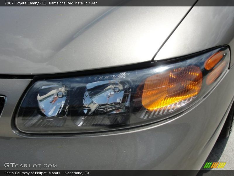 Barcelona Red Metallic / Ash 2007 Toyota Camry XLE