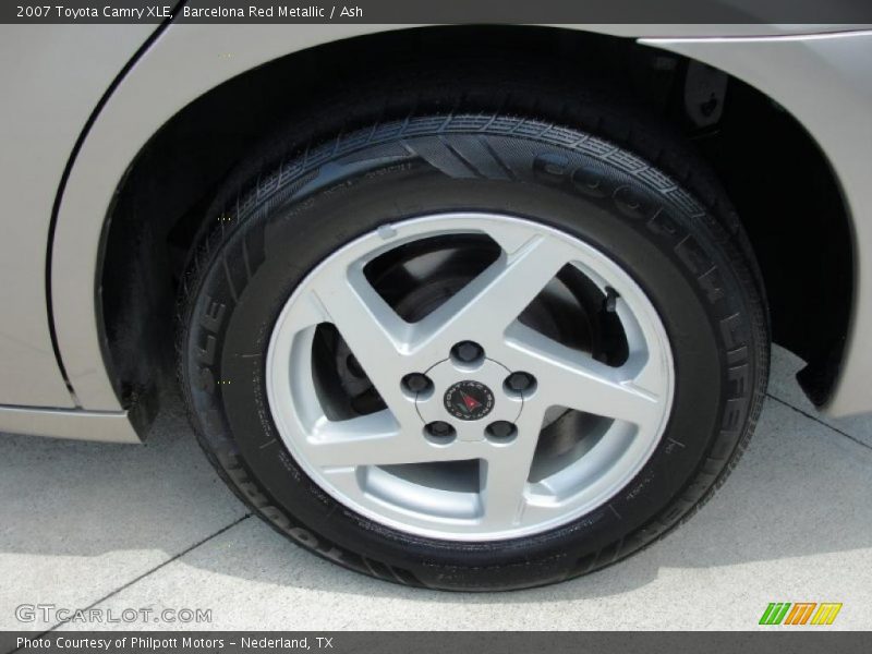 Barcelona Red Metallic / Ash 2007 Toyota Camry XLE