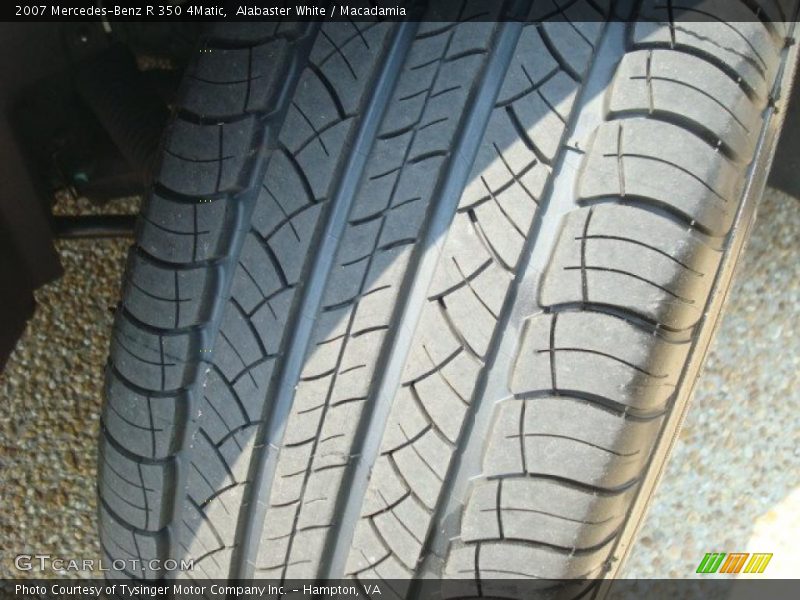 Alabaster White / Macadamia 2007 Mercedes-Benz R 350 4Matic