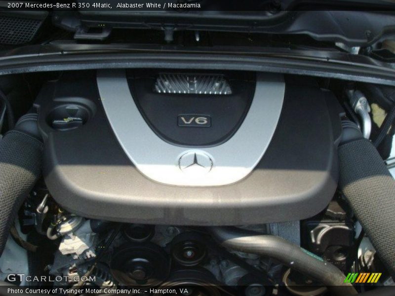 Alabaster White / Macadamia 2007 Mercedes-Benz R 350 4Matic