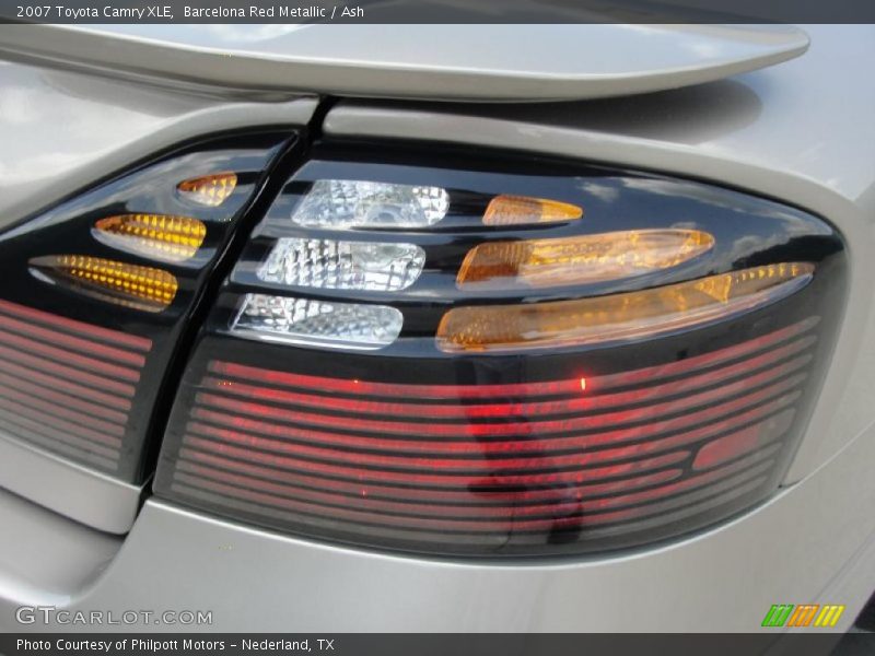Barcelona Red Metallic / Ash 2007 Toyota Camry XLE