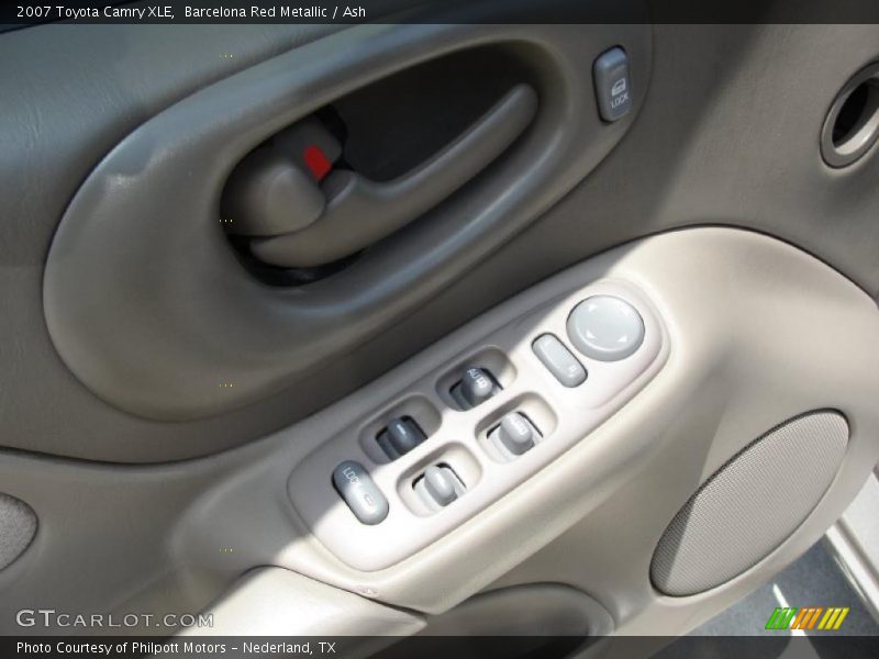 Barcelona Red Metallic / Ash 2007 Toyota Camry XLE