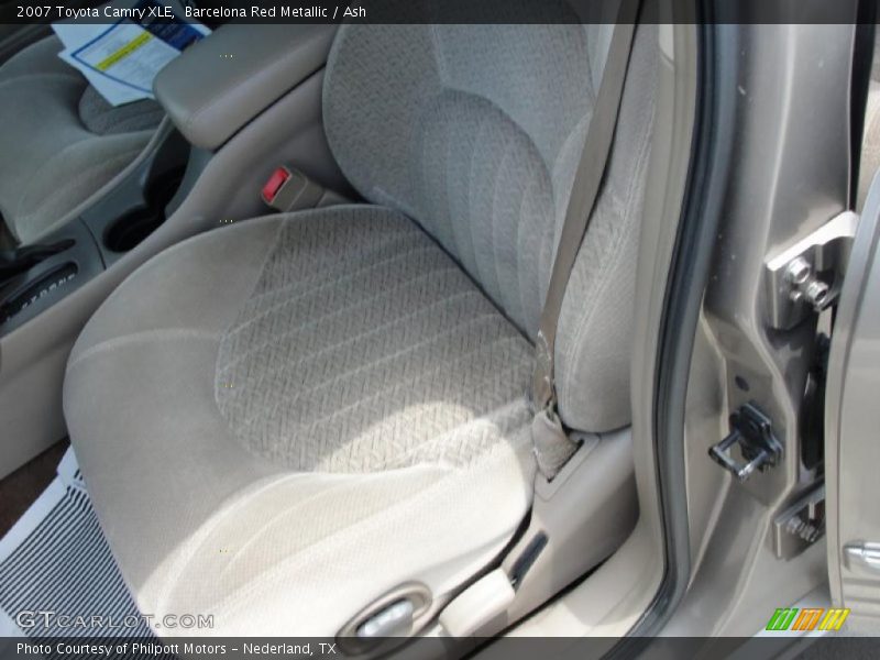 Barcelona Red Metallic / Ash 2007 Toyota Camry XLE