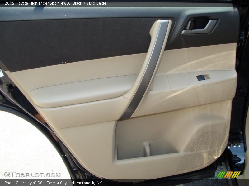 Black / Sand Beige 2009 Toyota Highlander Sport 4WD
