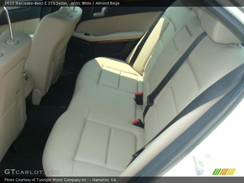 Arctic White / Almond Beige 2010 Mercedes-Benz E 350 Sedan