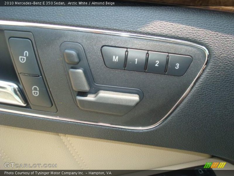 Arctic White / Almond Beige 2010 Mercedes-Benz E 350 Sedan