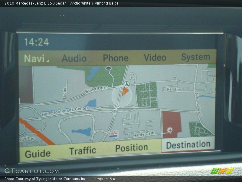 Arctic White / Almond Beige 2010 Mercedes-Benz E 350 Sedan