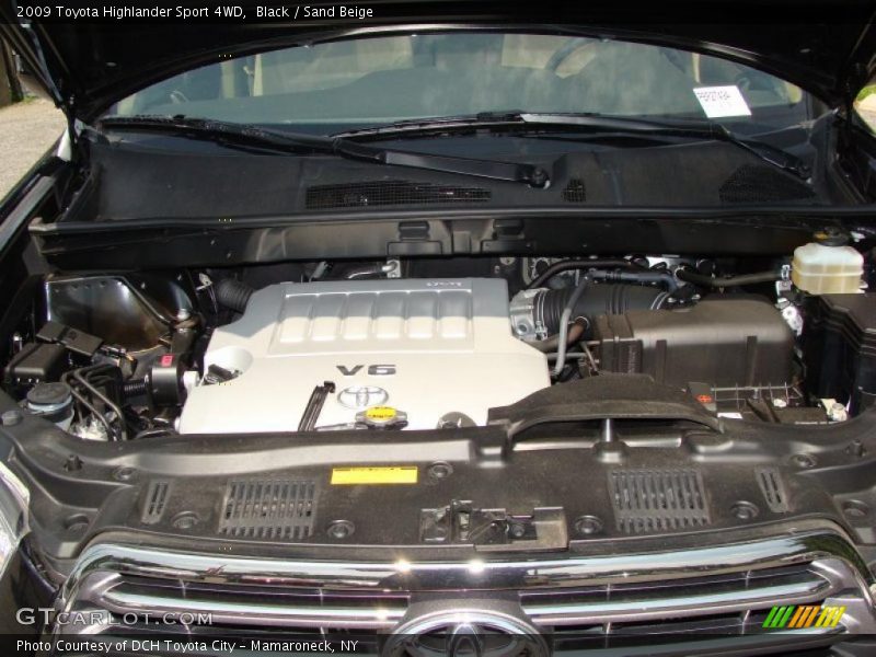 Black / Sand Beige 2009 Toyota Highlander Sport 4WD