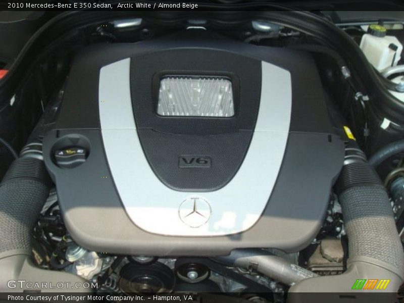 Arctic White / Almond Beige 2010 Mercedes-Benz E 350 Sedan