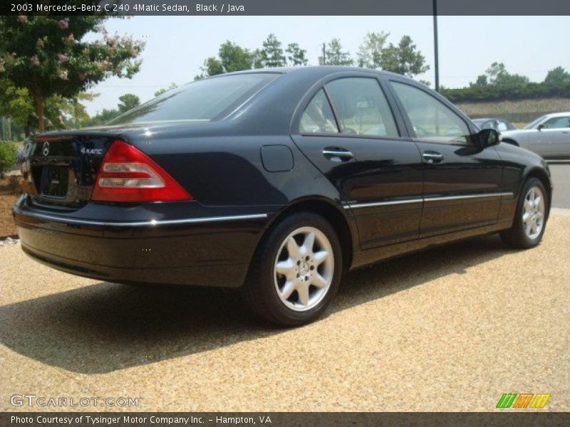 Black / Java 2003 Mercedes-Benz C 240 4Matic Sedan