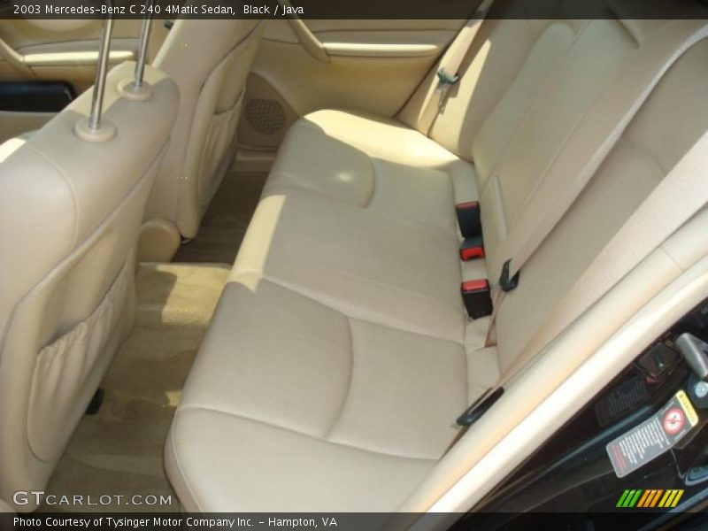 Black / Java 2003 Mercedes-Benz C 240 4Matic Sedan