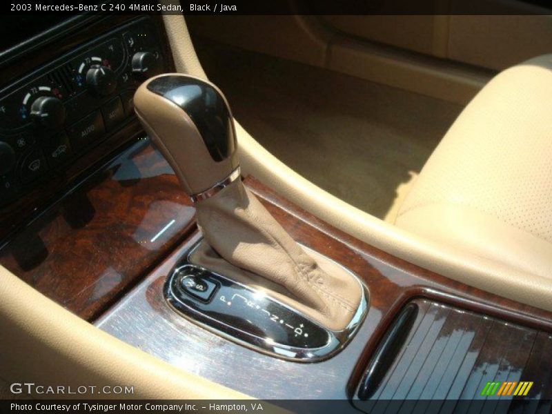 Black / Java 2003 Mercedes-Benz C 240 4Matic Sedan