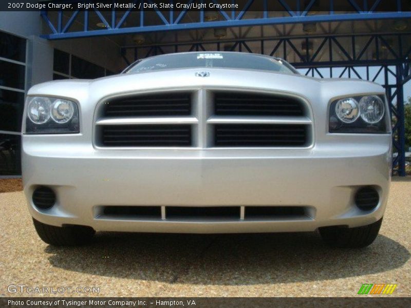 Bright Silver Metallic / Dark Slate Gray/Light Graystone 2007 Dodge Charger