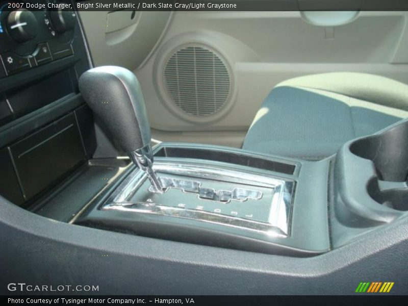 Bright Silver Metallic / Dark Slate Gray/Light Graystone 2007 Dodge Charger
