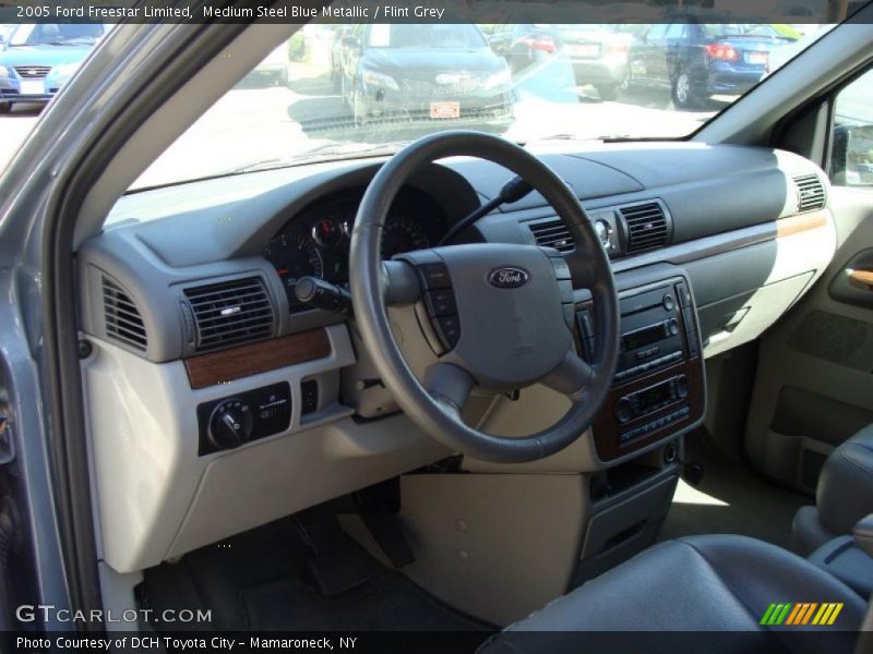 Medium Steel Blue Metallic / Flint Grey 2005 Ford Freestar Limited