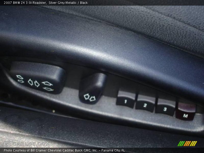 Silver Grey Metallic / Black 2007 BMW Z4 3.0i Roadster