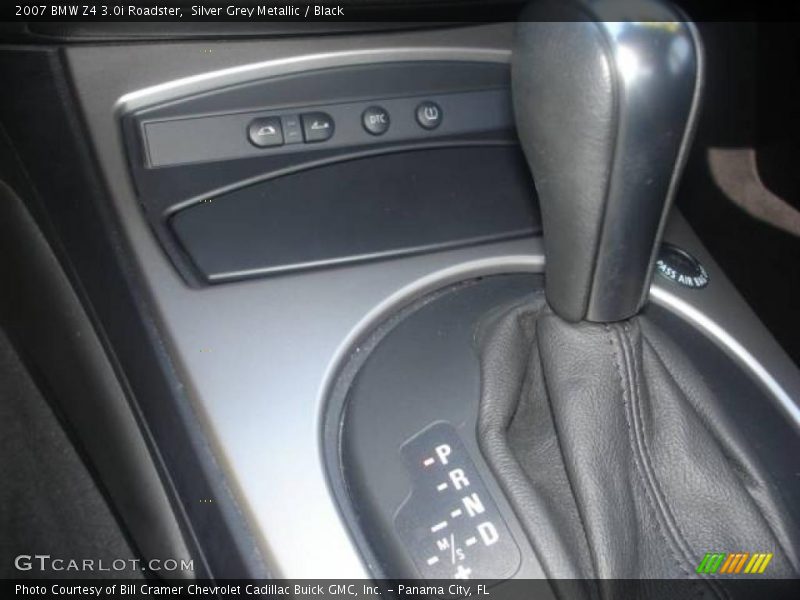 Silver Grey Metallic / Black 2007 BMW Z4 3.0i Roadster