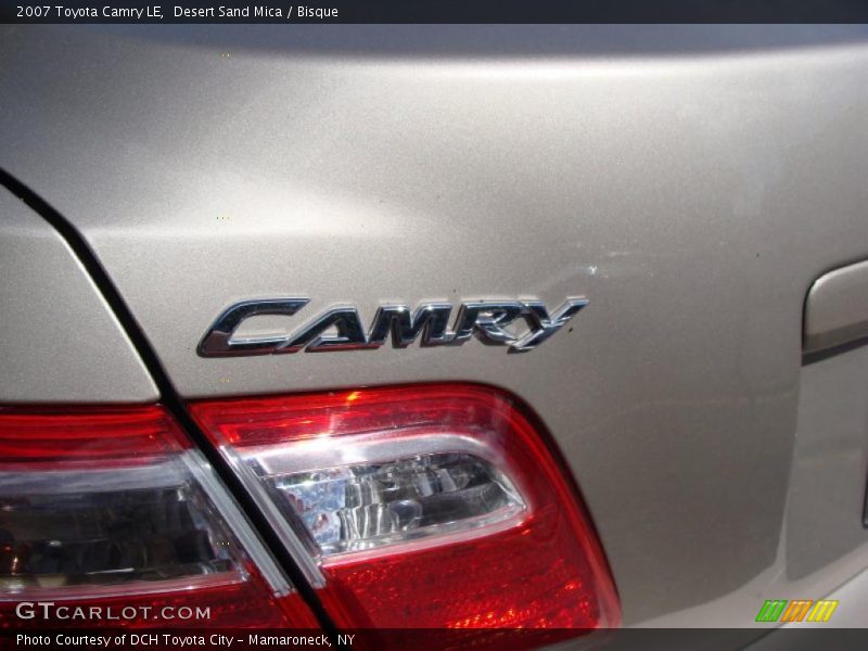 Desert Sand Mica / Bisque 2007 Toyota Camry LE