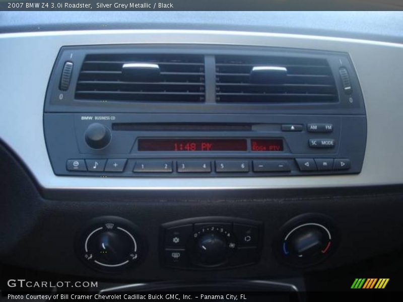 Silver Grey Metallic / Black 2007 BMW Z4 3.0i Roadster