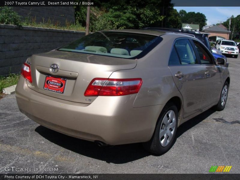 Desert Sand Mica / Bisque 2007 Toyota Camry LE