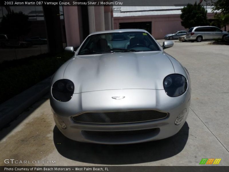 Stronsay Silver / Medium Gray 2003 Aston Martin DB7 Vantage Coupe