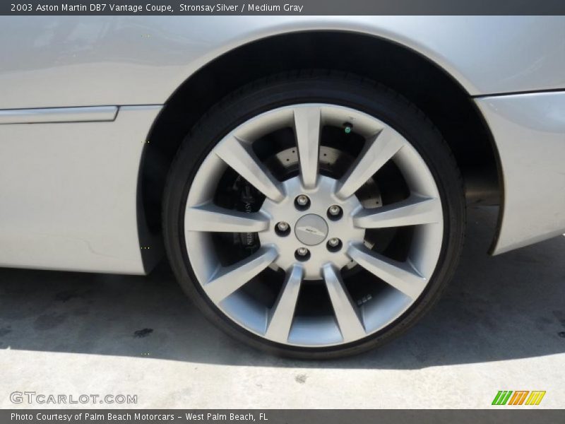 Stronsay Silver / Medium Gray 2003 Aston Martin DB7 Vantage Coupe