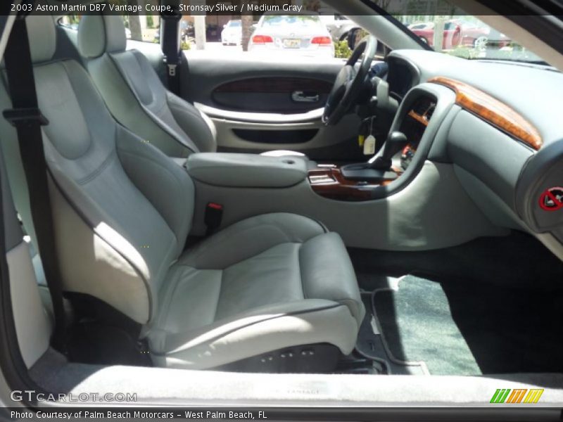 Stronsay Silver / Medium Gray 2003 Aston Martin DB7 Vantage Coupe