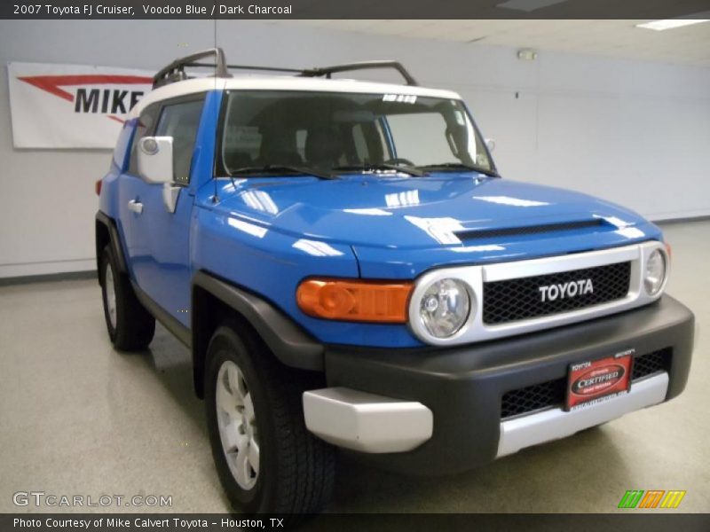 Voodoo Blue / Dark Charcoal 2007 Toyota FJ Cruiser