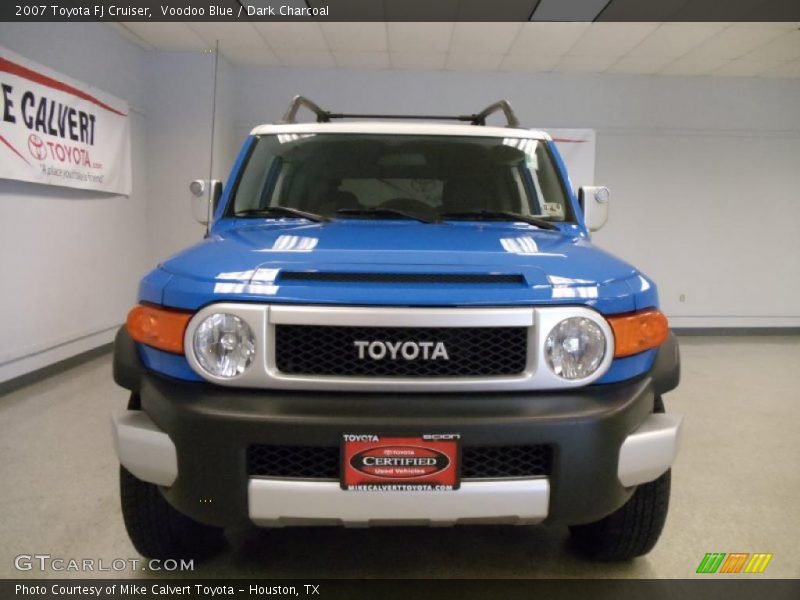 Voodoo Blue / Dark Charcoal 2007 Toyota FJ Cruiser