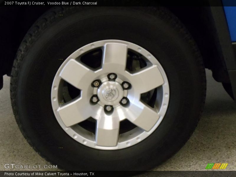 Voodoo Blue / Dark Charcoal 2007 Toyota FJ Cruiser