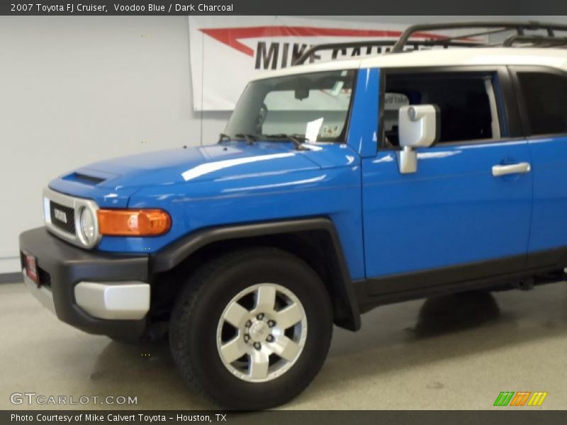 Voodoo Blue / Dark Charcoal 2007 Toyota FJ Cruiser