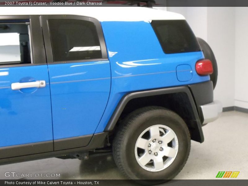 Voodoo Blue / Dark Charcoal 2007 Toyota FJ Cruiser