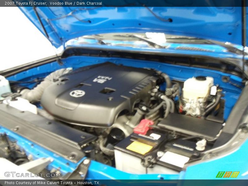 Voodoo Blue / Dark Charcoal 2007 Toyota FJ Cruiser