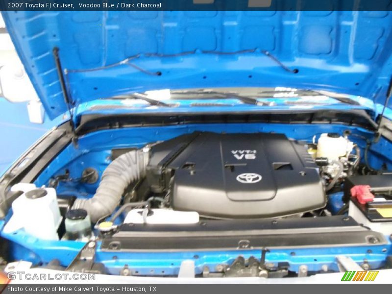 Voodoo Blue / Dark Charcoal 2007 Toyota FJ Cruiser