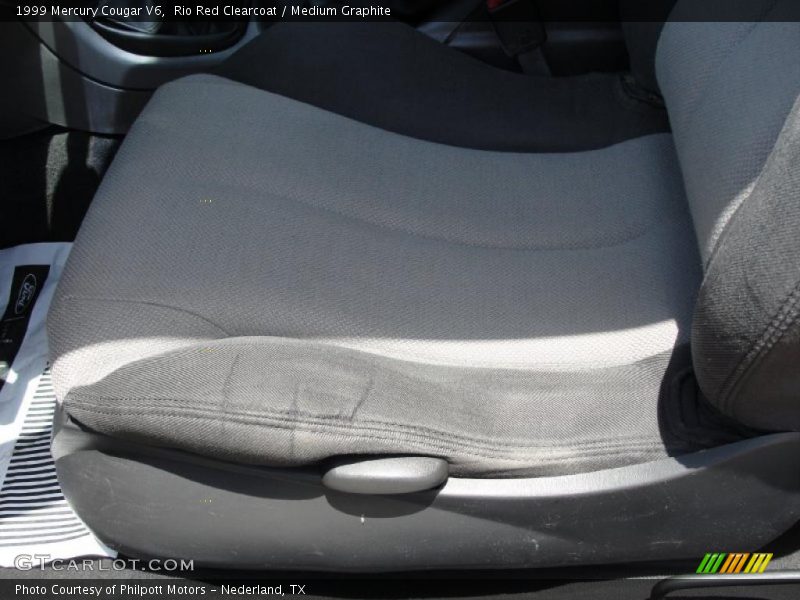Rio Red Clearcoat / Medium Graphite 1999 Mercury Cougar V6
