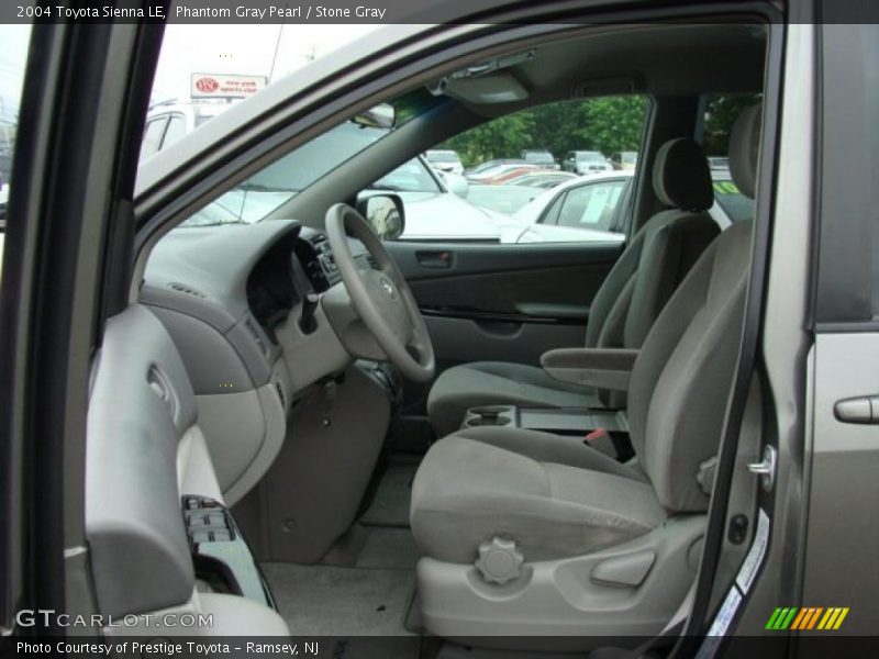 Phantom Gray Pearl / Stone Gray 2004 Toyota Sienna LE