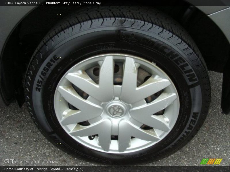 Phantom Gray Pearl / Stone Gray 2004 Toyota Sienna LE