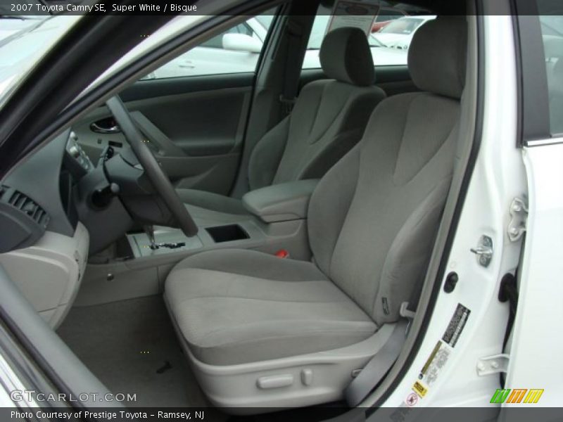 Super White / Bisque 2007 Toyota Camry SE