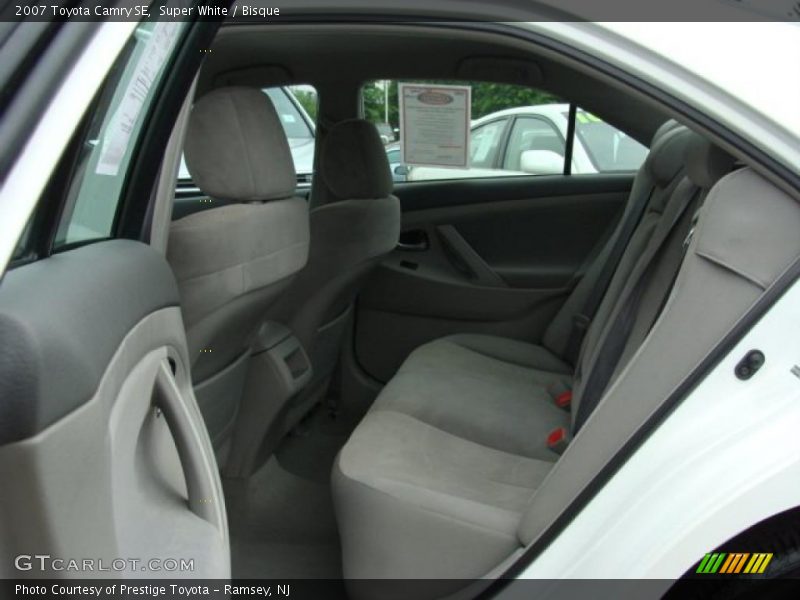 Super White / Bisque 2007 Toyota Camry SE