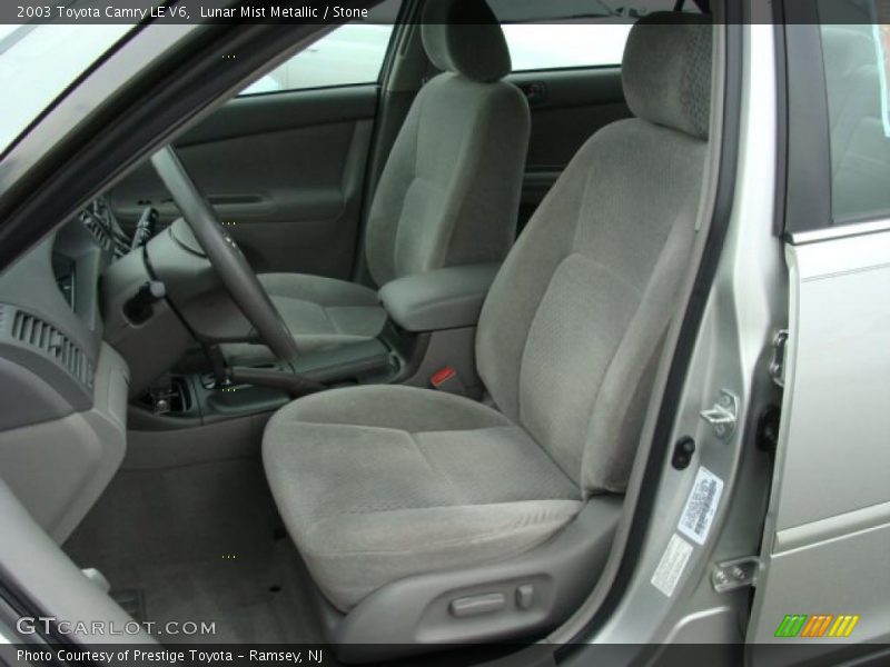 Lunar Mist Metallic / Stone 2003 Toyota Camry LE V6